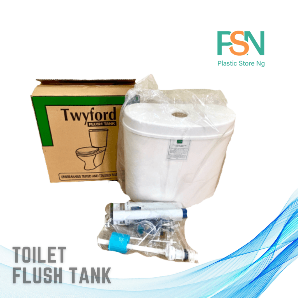 Twyford Toiletreservoir Kit, Enkele Spoel Syfon, Bal, Inlaatklep
