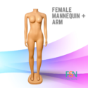 Female Headless Full Body Mannequin (per piece)