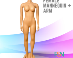 Female Headless Full Body Mannequin (per piece)