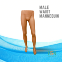 Male Waist Mannequin (per piece)