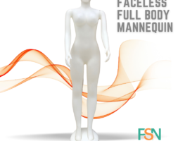 Faceless Full Body Mannequin (per Piece)