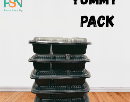 YUMMY PACK(DISPOSABLE PLATE 100PCS)
